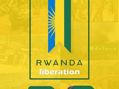 Rwanda liberation day (#kwibohora28) easter africa hist illustration kigali