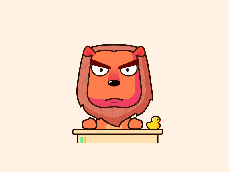 Lion King series memes - Mad animation app flat icon illustration meme ui