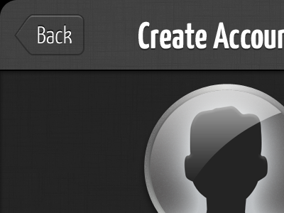 iPhone App: Create Account