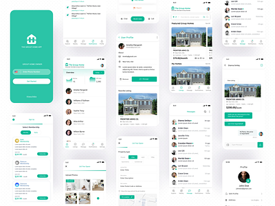 Real Estate Mobile App Design branding dashboard design dashboard ui design ecommerce app illustration logo mobile app design real estate mobile app ui webdesign website design