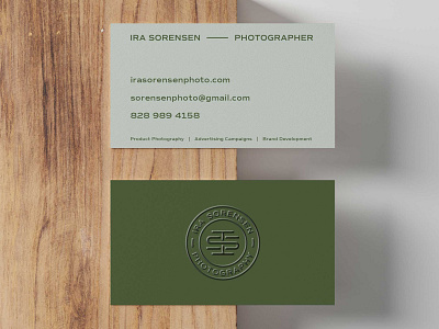 Ira Sorensen Photography – Business Card