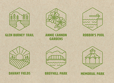 Blowing Rock Parks blowing rock brand design brand identity branding branding and identity design dynamic identity dynamic logo green identity branding identity design logo logo design minimal nature nature logo north carolina outdoors park parks and rec