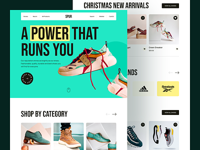 Shoe Store Landing Page