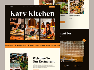 Restaurant Landing Page