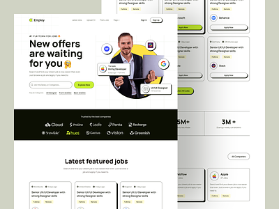Job Portal Landing Page