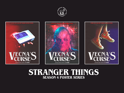 VECNA'S CURSE - Stranger Things Poster Series by Worthy Design