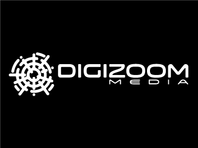 Digizoom Logo branding camera digital identity logo sleek video zoom