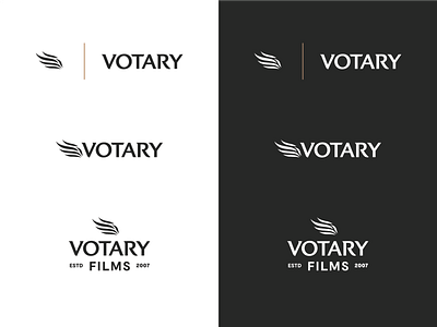 Votary Films Logo System