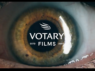 Votary Films Logotype Lockup