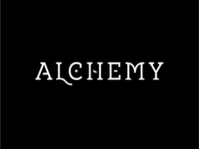 Alchemy wordmark alchemy tarot type typography wicken wordmark