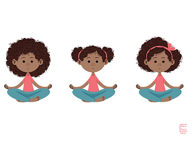 Yoga characterdesign design illustration kids art kids illustration yoga yoga pose