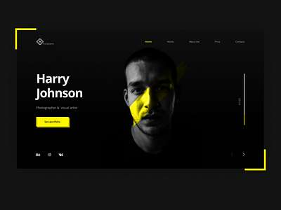 Landing page for photograph