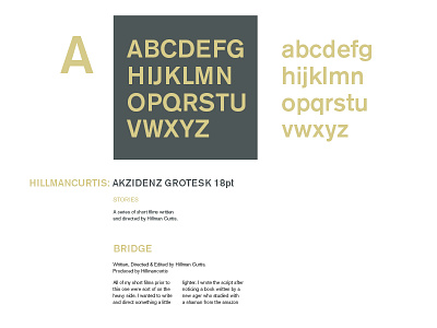 Short Films akzidenz grotesk app design layout monotone styleguide typography website