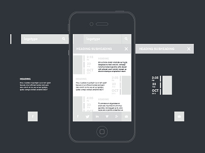 ppl.inc app design layout typography ui ux website wireframe