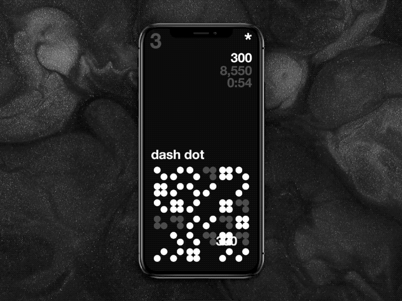 Dash Dot | Morse Code akzidenz grotesk app design game interface ios layout minimalism minimalist minimalist design minimalist poster mobile monotone responsive typography ui ux website