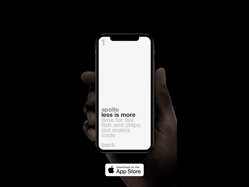 Minimal Match Three | Menu app application design game ios iphone iphoneplus match match3 menu menu deisgn mobile mobile app mobile app design mobile design monotone typography ui