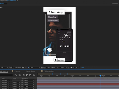 Minimal Meet Asset Production ae aesthetic aftereffects alian animation app behind the scenes ios making video