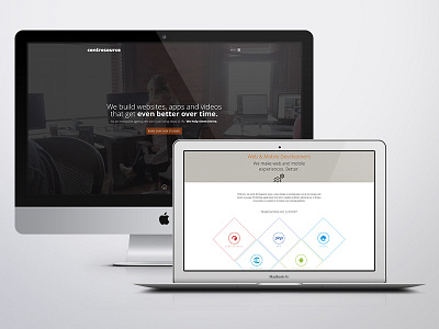 Centresource: Redesign agency design dev interactive marketing ui ux video