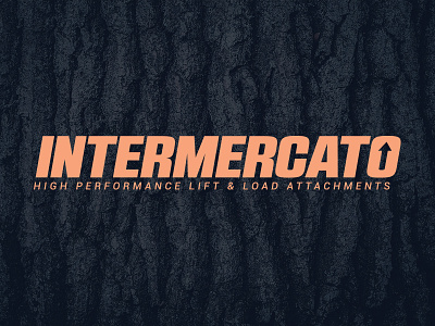 Intermercato, logo logo logotype wood
