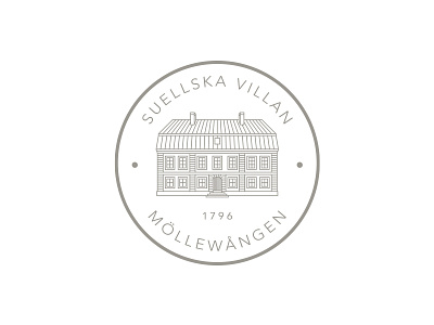 Suellska Villan - Detailed Seal logo seal