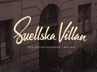 Suellska Villan - Visual language illustration logo photo