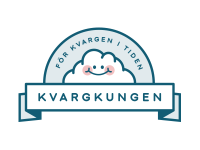 Kvargkungen logo cheese food identity logo quark smoothies