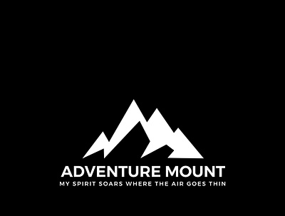 ADVENTURE MOUNTINE LOGO DESIGN adventure brand logo branding flat graphic design logodesign minimal vector