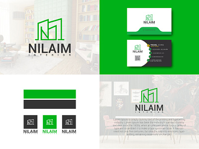 NILAIM INTERIOR LOGO DESIGN