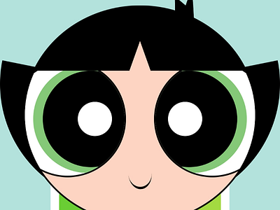 CSS-Art - Buttercup css girlpower html powerpuff webdevelopment