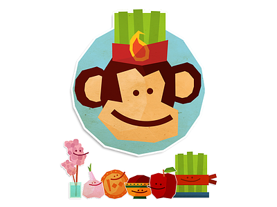 Nowruz Telegram Stickers apple illustration messaging app monkey new year nowruz persian stickers telegram