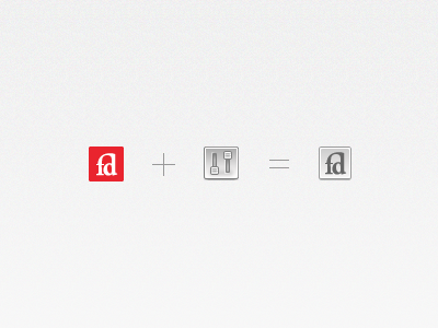 FD + WP fontdeck grey icon plugin red wordpress