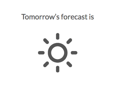 forecast.is clean forecast minimal simple weather web app