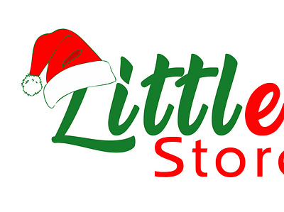 Liitle Elf Store Logo Design brand identity corporate identity illustrator logo logo design vectorart word logo