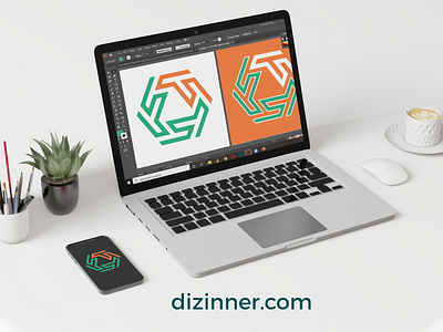 Geometrical logo design