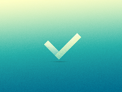 Grainy Checkmark check checkmark gradient grain grainy icon icons texture ui user interface ux visual design