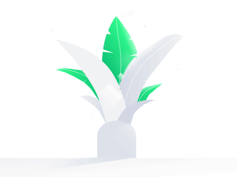 Animated Leaves 2d animation animated gif gif leaves green illustration illustrator leaf lens flare plant sun