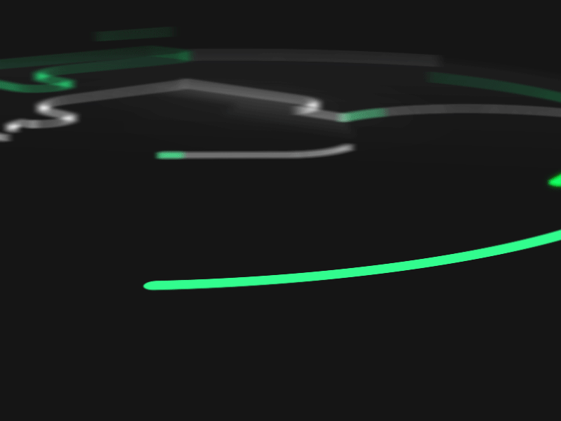 User icon bright user profile profile outline character neon looping gif animation 3d icon user user icon