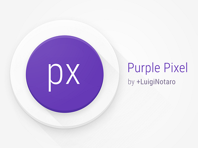 Purple Pixel logo logo logo design material design purple