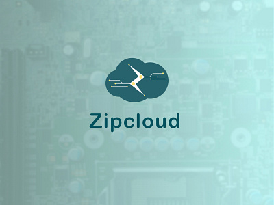 Zipcloud / cloud computing branding cloud computing dailylogochallenge design flat illustration intelligent logo logodesign minimal modern vector