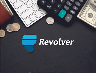 REVOLVER 3 animation design illustration logo typography vector