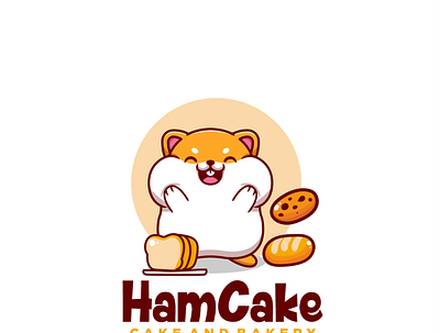 HamCake graphic design logo