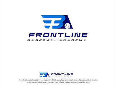 Frontline Academy branding graphic design logo