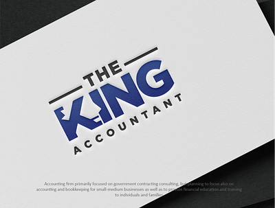 King design illustration logo typography