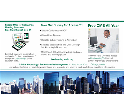 AASLD CME Display