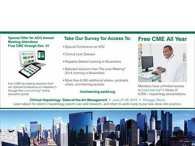 AASLD CME Display