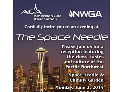 AGA Evening at Space Needle design