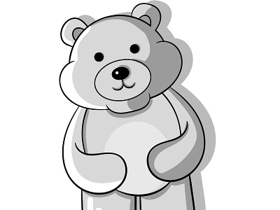 teddy bear adobe adobe illustrator cartoon cartoon illustration designer hand drawn illustration illustrator tshirt vector