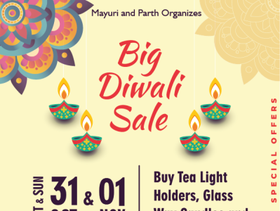 Big Diwali Sale Flyer branding design graphic design illustration illustrator logo typography vector