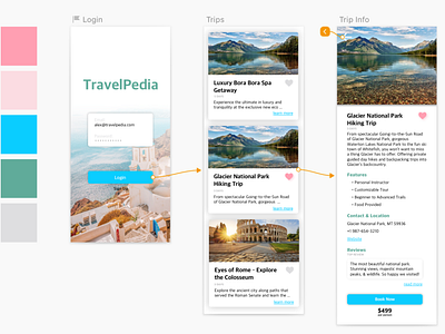 Travel App UI Design app app design application beginner ui design design illustration sketch sketch project sketch ui travel app design travel app ui ui design ui design challenge ui designers ui designs