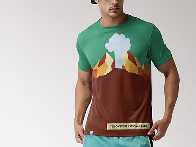 Yellowstone National Park T-Shirt Design